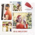 Buy Now: 18pcs buckle headband elastic headscarf earring headband