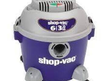 Renting Per Day: wet/dry Shop Vac