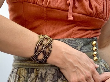 Selling: Beaded Woven Cuff