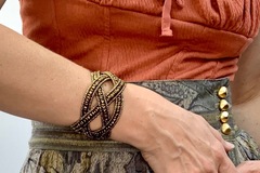 Selling: Beaded Woven Cuff