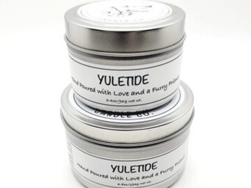 Selling: Yuletide Small Tin Candle