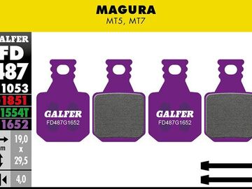 verkaufen: Galfer E-Bike Bremsbeläge MAGURA MT5 - MT7