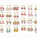 Comprar ahora: 160Pairs of Christmas Assorted Clip Earrings Drop Earrings Set