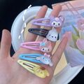Comprar ahora: 500pcs Sanrio cute transparent bb clip Kulomi cartoon hairpin
