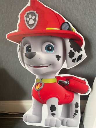 3ft Paw patrol cardboard cut outs 