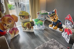Rent per night (24 hour rental): 3ft Paw patrol cardboard cut outs 