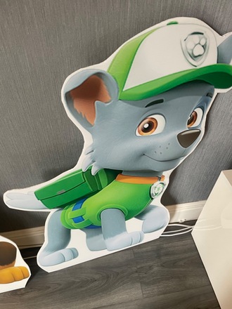 3ft Paw patrol cardboard cut outs 