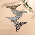 Buy Now: 50pcs leopard ice silk thong ladies sexy underwear T-back