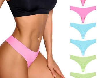Buy Now: 50pcs ice silk thong sexy ladies underwear T-back