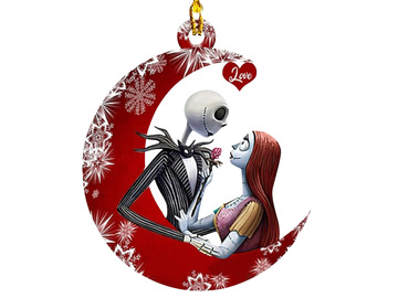 Buy Now: 60Pcs Merry Christmas Ghost Lovers Pendant Ornament