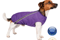 Selling: Sustainable Dog Jacket Vest Purple М