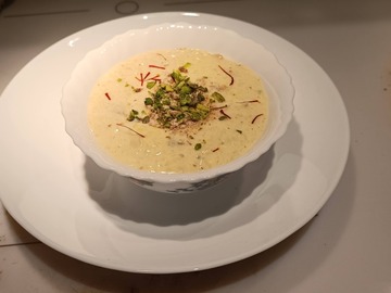Selling with online payment: SHAHI KHEER (RICE PUDDING)