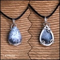 Vente au détail: Pendentif argent et merlinite