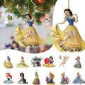 Buy Now: 50 Pieces Exquisit Cartoon Princess Christmas Ornaments 