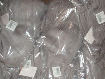 Buy Now: RESALE Wholesale Lot 15 Pc New Grey Scarf Pashmina SHAWL Wrap