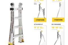 Renting Per Day: 18ft Extension Ladder