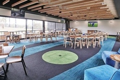 Free | Book a table: The Range l Workspace with views of the Driving Range