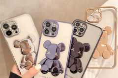 Buy Now: 50pcs Luxury Violent Bear Phone Case For iPhone 14 13 12
