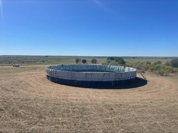 Project: 18k BBL temporary tank setup for hydrotest
