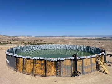 Project: Frac water storage tank assembly
