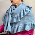 Selling: Magaschoni 100% Cashmere Ruffle Wrap