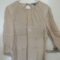 Selling: Cream tailored top
