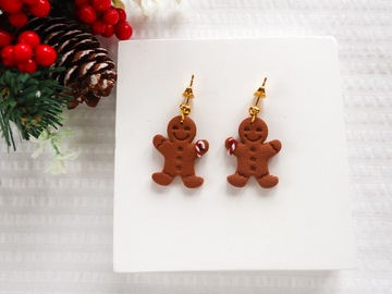  : Gingerbread Man Earrings