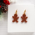  : Gingerbread Man Earrings