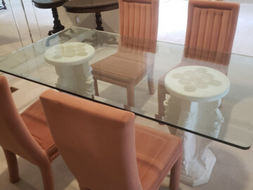Individual Sellers: Lux glass table