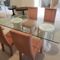 Selling: Lux glass table
