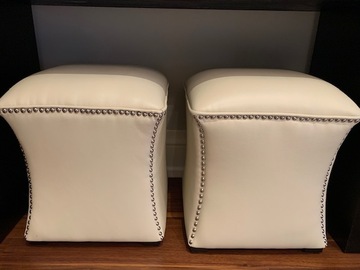 Individual Sellers: Two Mini-Ottomans