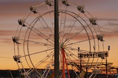 Selling with online payment: Ferris Wheel at Dawn