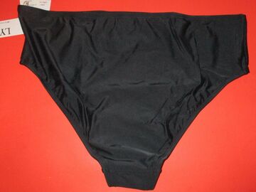 Bulk Lots: 19 Pc Lot Black Swimsuit Bikini Bottoms 1X 2X 3X
