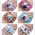 Comprar ahora: 50pcs children's cartoon pink woven bracelet multilayer bracelet