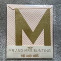 Ilmoitus: Mr & Mrs -kultaglitter viirinauha