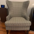 Selling: Wingback Upholstered Lounge Chairs X 2