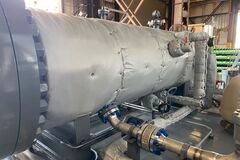 Project: Process vessel removable insulation blankets