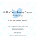 Digital Resource: #GoldenTweets, social media training program, Clinican Packet