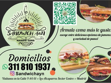 Productos: Sándwich A&N