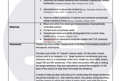 Digital Resource: Treatment of Underlying Forms Guide