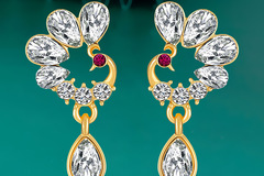 Buy Now: 40 Pairs of Trendy Zircon Earrings Jewelry for Women