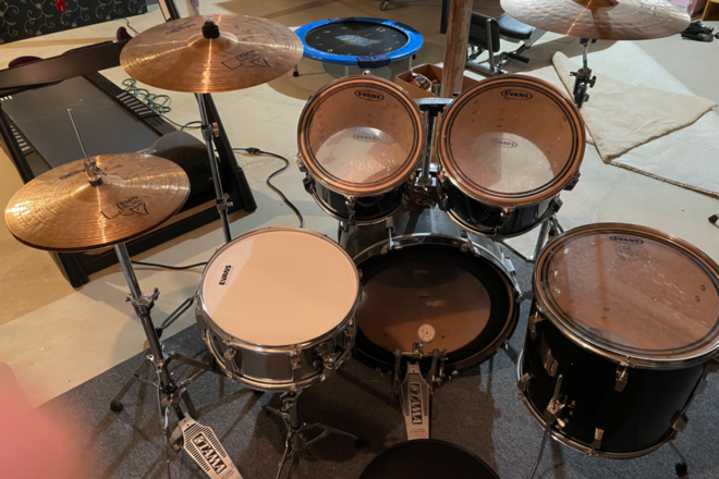 Tama swingstar 5 shop piece drum set