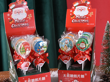 Comprar ahora: 60pcs christmas candy Christmas lollipops