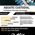 Offering: Aquatic Custodial Pro Boat Bottom Cleaning - Florida Keys