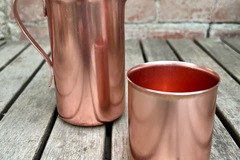 Selling: Color Craft Aluminum Pitcher + Cup