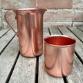 SOLD : Color Craft Aluminum Pitcher + Cup