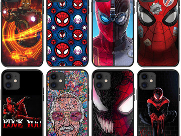 Buy Now: 100pcs iron man Spider-Man phone case for iPhone 14 13 12