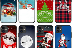 Comprar ahora: 100pcs Christmas elk Santa phone case for iPhone 14 13 12 11