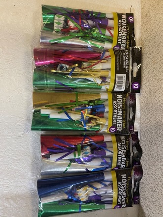36 packs party horns/noisemakers New Years Eve