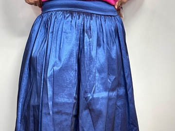 SOLD : Shimmering Elastic Waist Party Skirt 